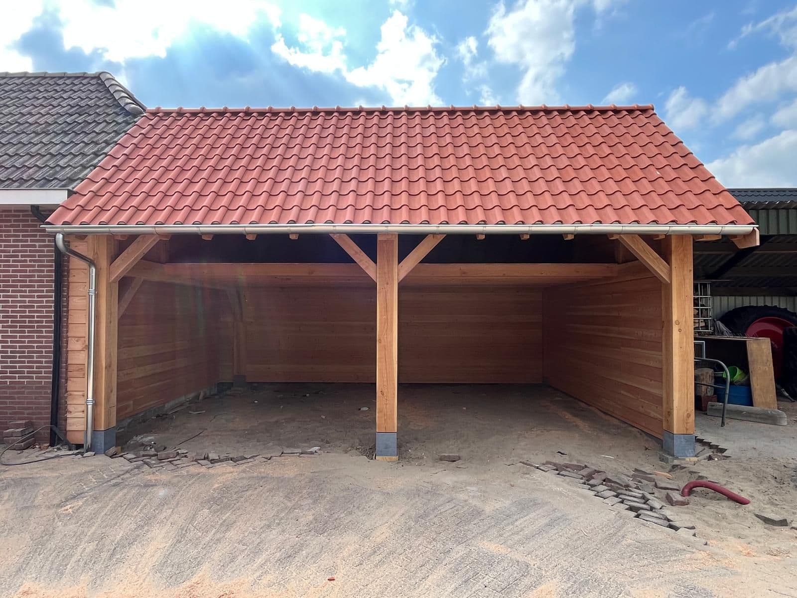 Carport realisatie