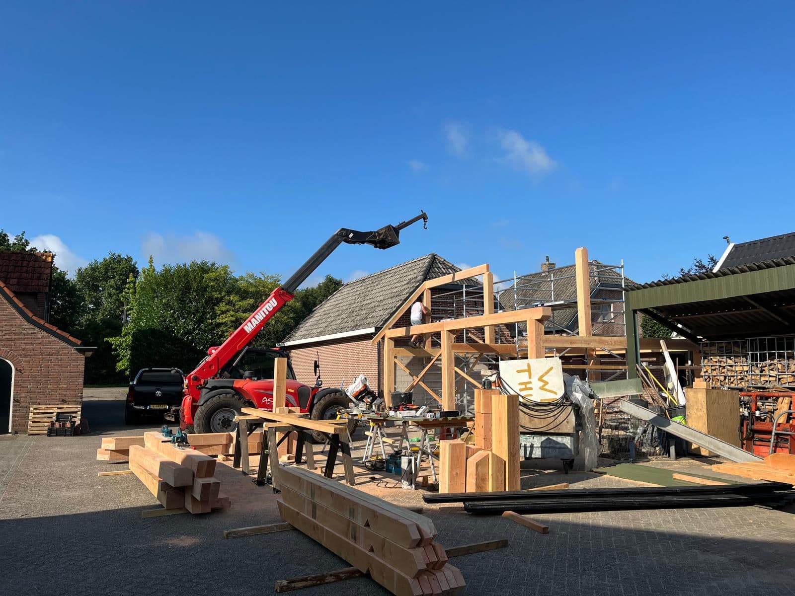 Carport realisatie